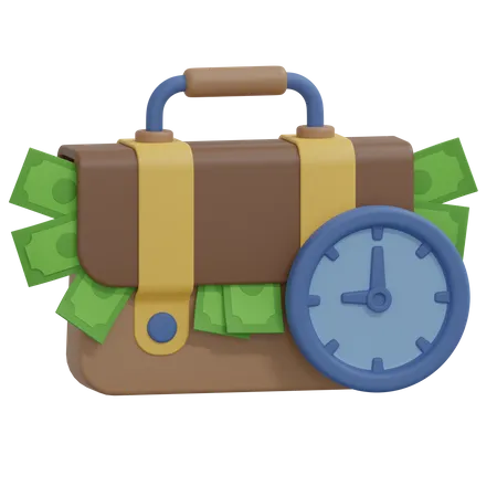 Horas Laborales  3D Icon