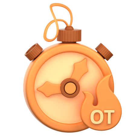 Ao longo do tempo  3D Icon