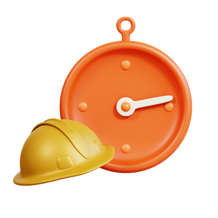 Horas Laborales  3D Icon