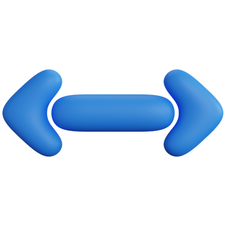 Maximizar horizontal  3D Icon