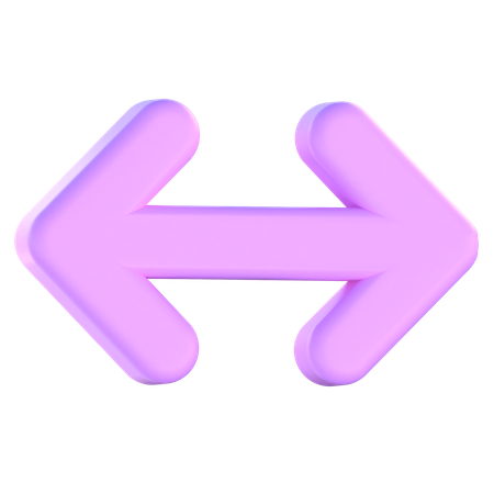 수평 최대화  3D Icon