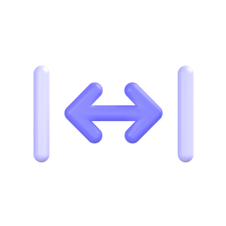 Horizontal-maximize  3D Icon