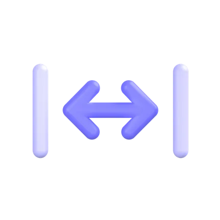 Horizontal-maximize  3D Icon