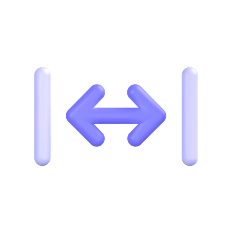 Horizontal-maximize  3D Icon