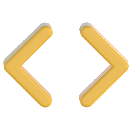 Horizontal Scroll  3D Icon
