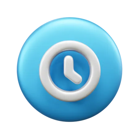 Horloge  3D Icon