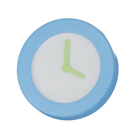 Horloge  3D Icon