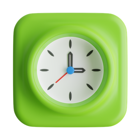 Horloge  3D Icon