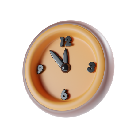 Horloge  3D Icon