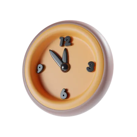 Horloge  3D Icon