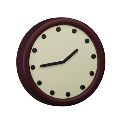 Horloge  3D Icon