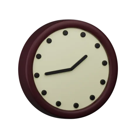 Horloge  3D Icon