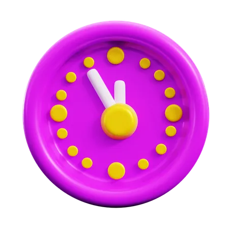 Horloge  3D Icon