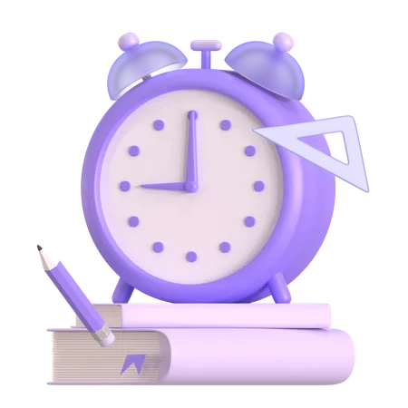 Horloge  3D Icon