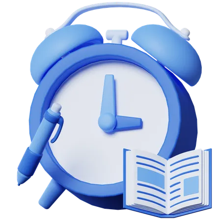 Horloge  3D Icon