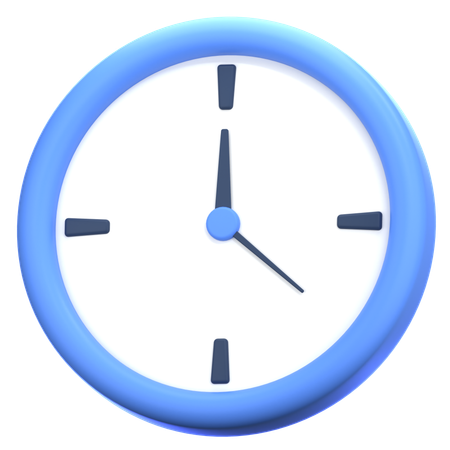 Horloge  3D Icon