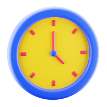 Horloge  3D Icon