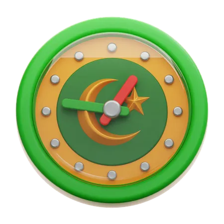 Horloge  3D Icon