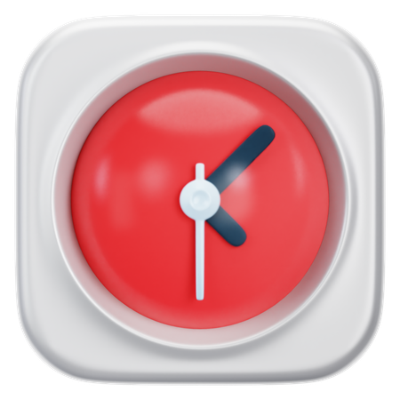 Horloge  3D Icon