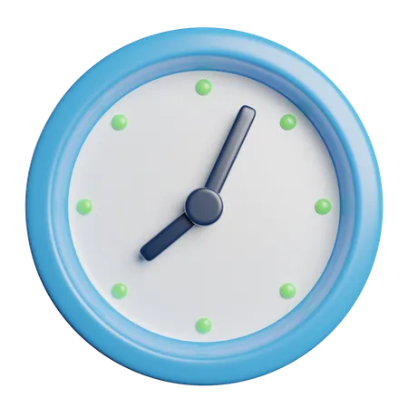 Horloge  3D Icon