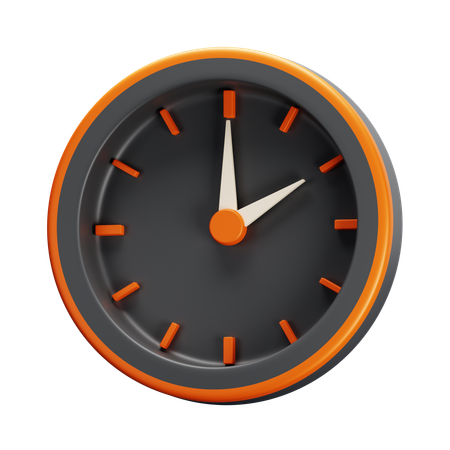 Horloge  3D Icon