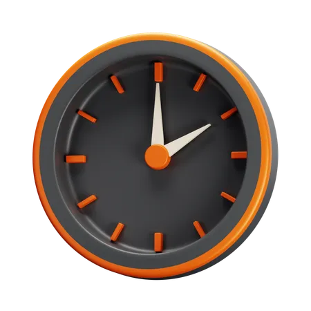 Horloge  3D Icon