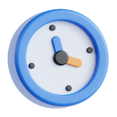 Horloge  3D Icon