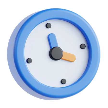 Horloge  3D Icon