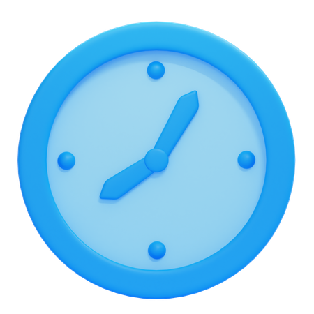 Horloge  3D Icon