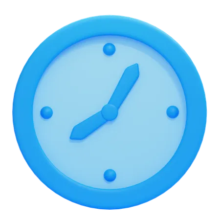 Horloge  3D Icon