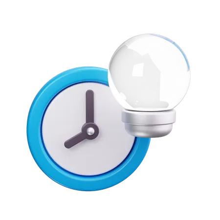 Horloge  3D Icon