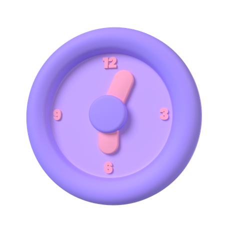 Horloge  3D Icon