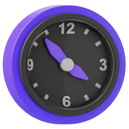 Horloge  3D Icon