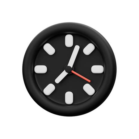 Horloge  3D Icon