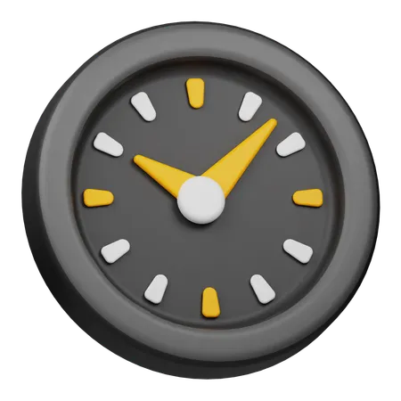 Horloge  3D Icon