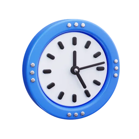 Horloge  3D Icon