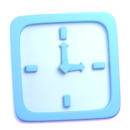 Horloge  3D Icon