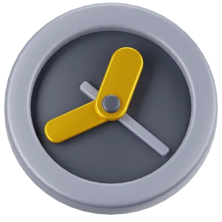 Horloge  3D Icon