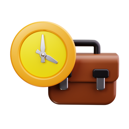 Horloge  3D Icon