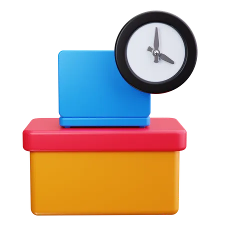 Horloge  3D Icon