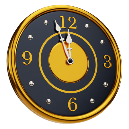 Horloge  3D Icon