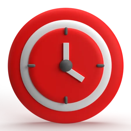 Horloge  3D Icon