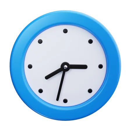 Horloge  3D Icon