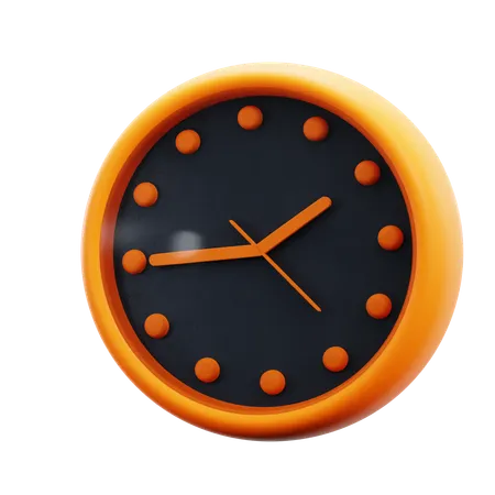 Horloge  3D Icon