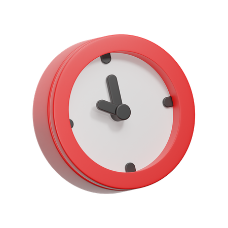 Horloge  3D Icon