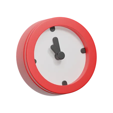 Horloge  3D Icon