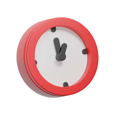 Horloge  3D Icon