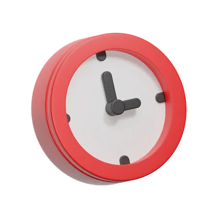 Horloge  3D Icon