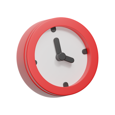 Horloge  3D Icon