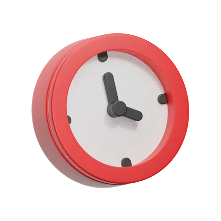 Horloge  3D Icon